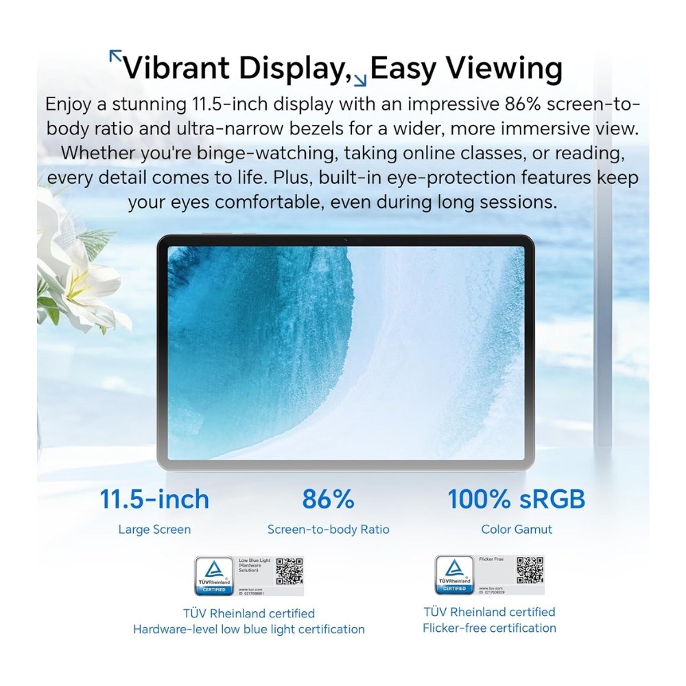 Honor Pad X9a Premium 11,5″ 120 Hz – Tablette Puissante 128 Go - vue 5