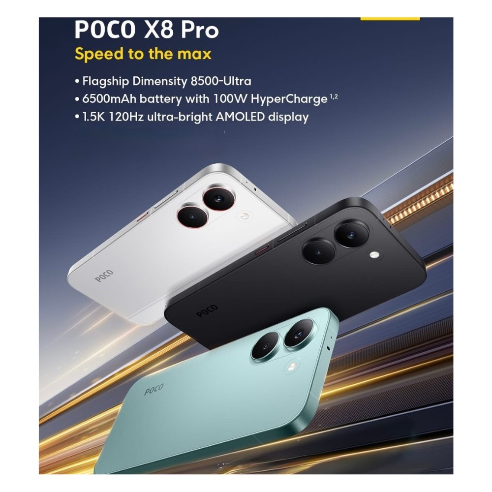 Poco X8 Pro 5G Ultra – Batterie 6500 mAh et Charge 100W - vue 4