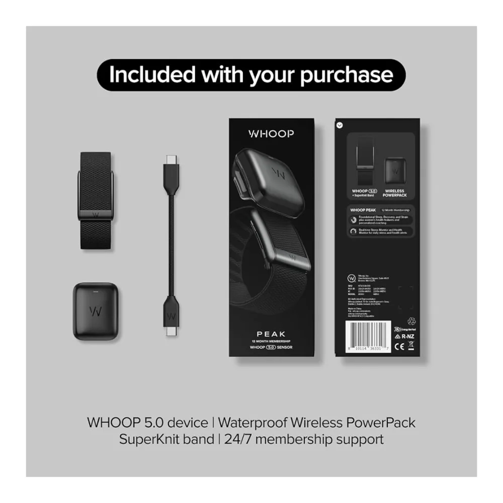 WHOOP 5.0 Peak