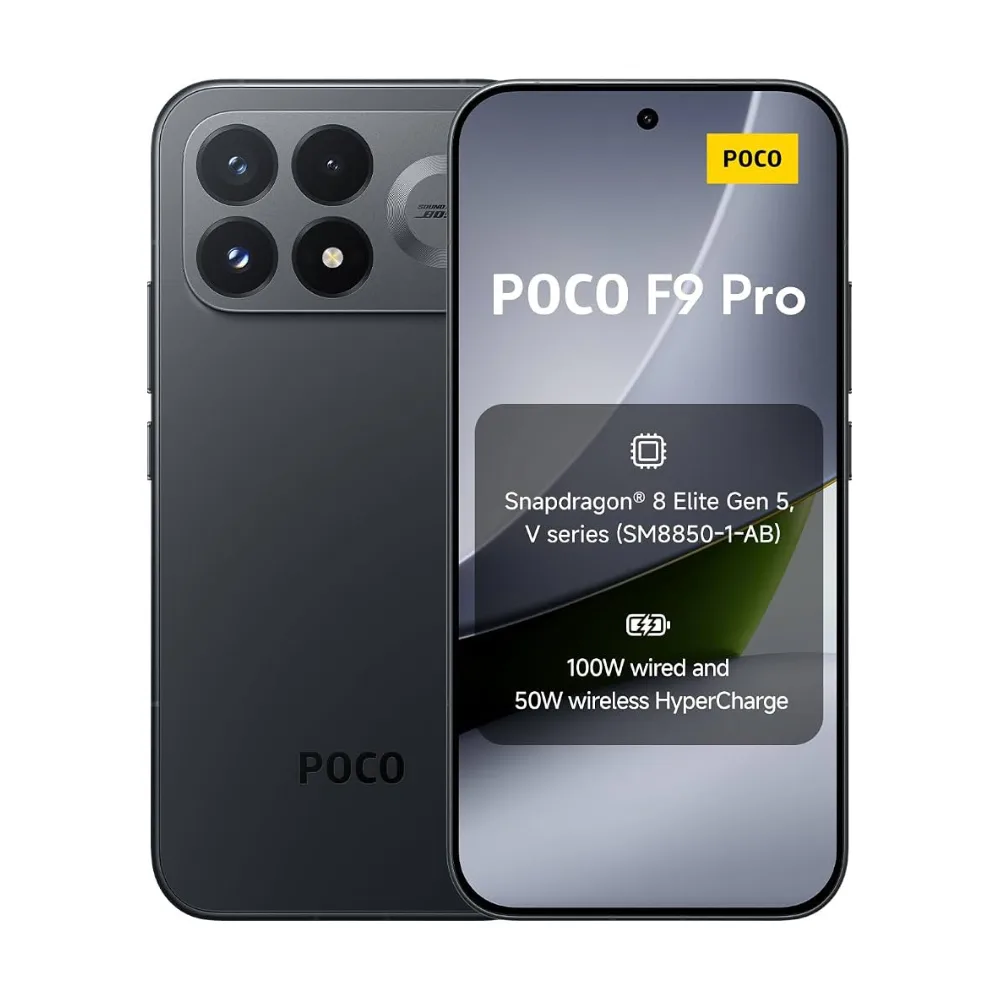 POCO F9 Pro – Écran AMOLED 6,59″ 185Hz, Snapdragon 8 Elite Gen 5, Caméra 200MP